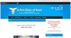 Desktop Screenshot of apetclinicofkent.com